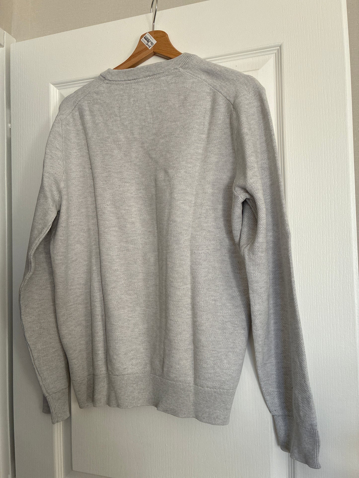 Pull col rond micro alvéole