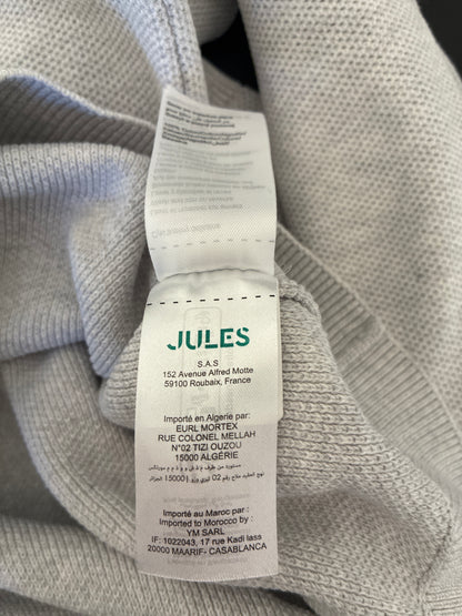 Pull col rond micro alvéole