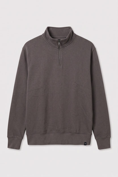 Sweat col zippé