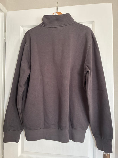 Sweat col zippé