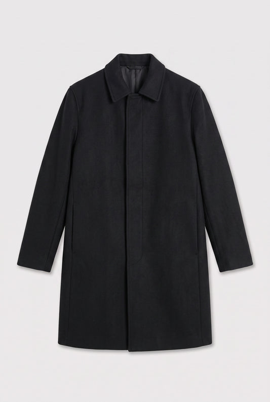 Manteau hiver double boutonnage et fermetire eclair 2 poches interieures