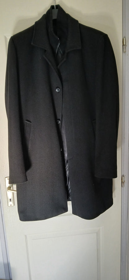 Manteau hiver double boutonnage et fermetire eclair 2 poches interieures
