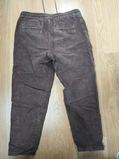Pantalon jogger en velours grosse côtes