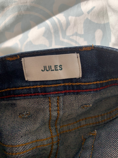 Jean slim en coton et polyester recyclés