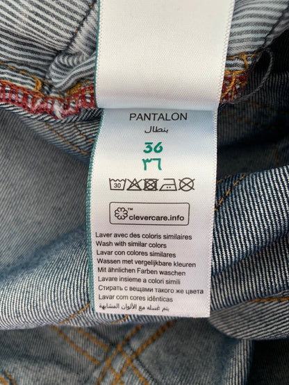Jean slim en coton et polyester recyclés