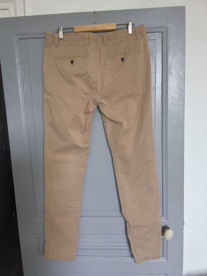 Pantalon chinos slim t 42