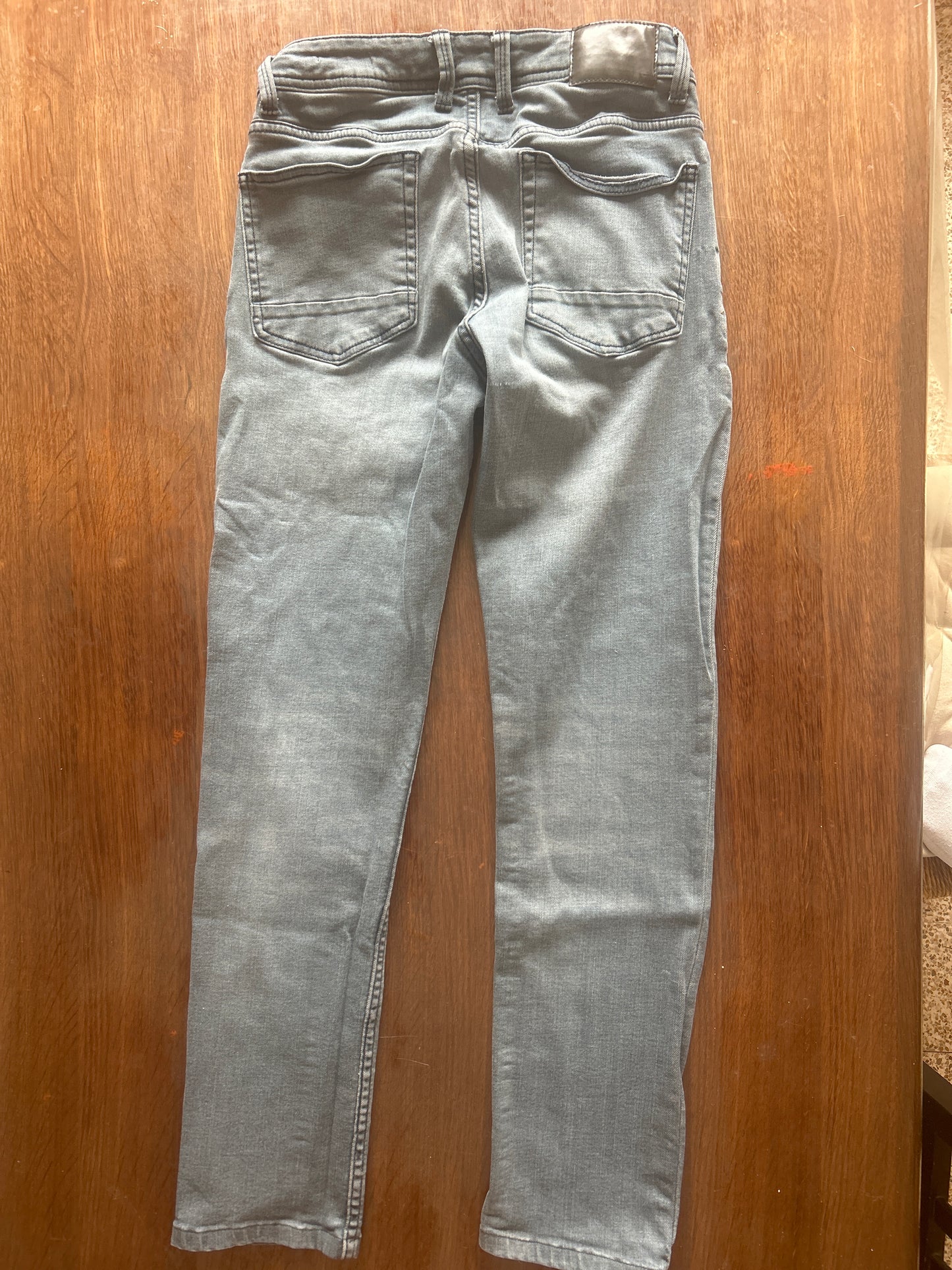 Jean straight #Ben bleu grisé