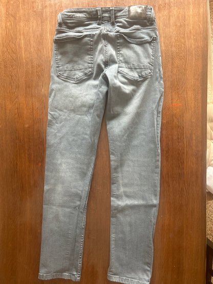 Jean straight #Ben bleu grisé