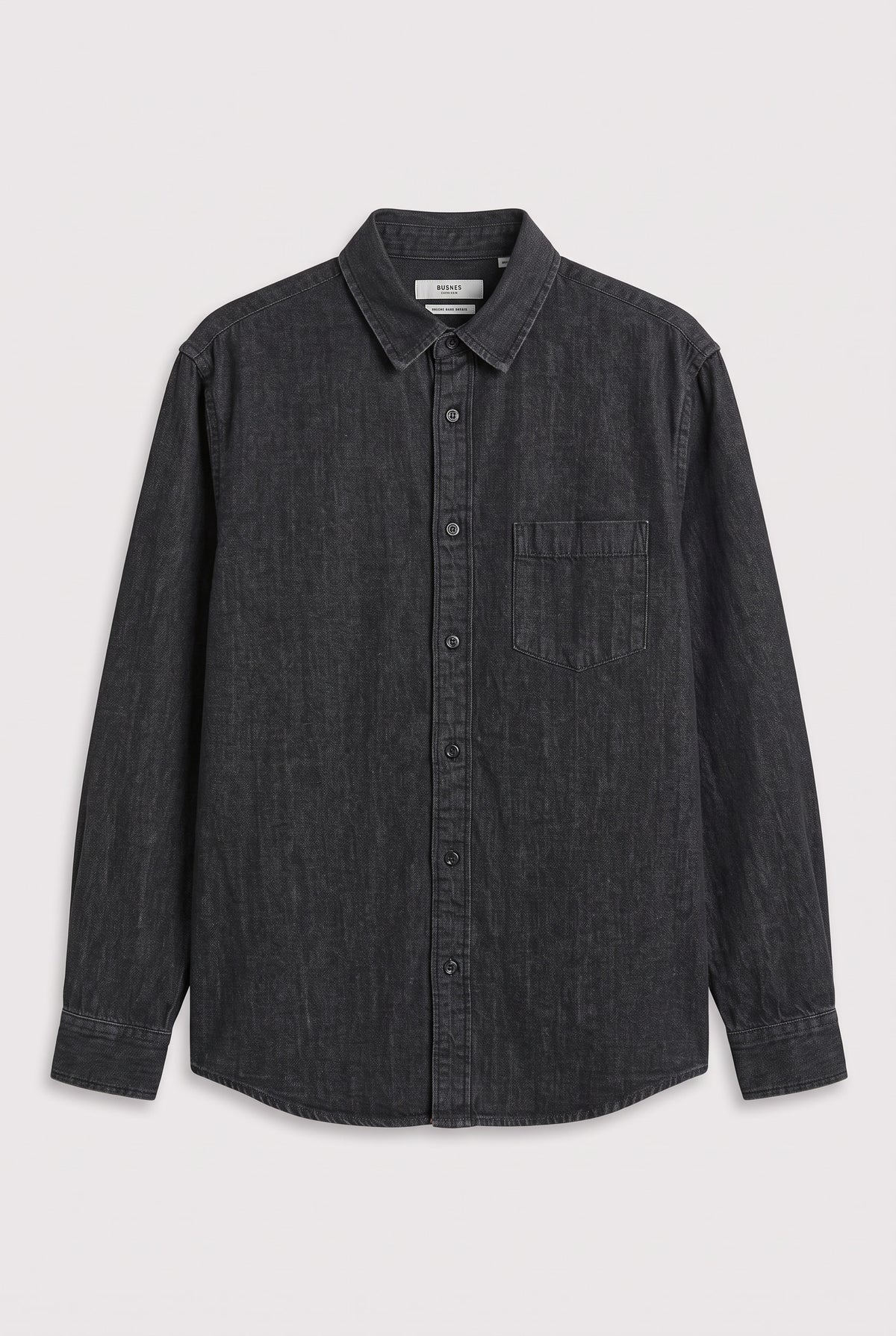 Chemise en Jean noire modèle Théo taille L