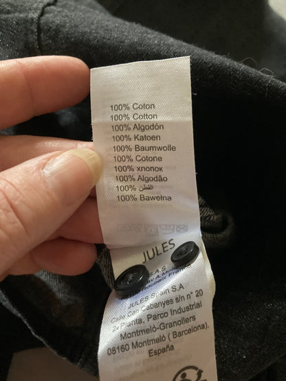 Chemise en Jean noire modèle Théo taille L