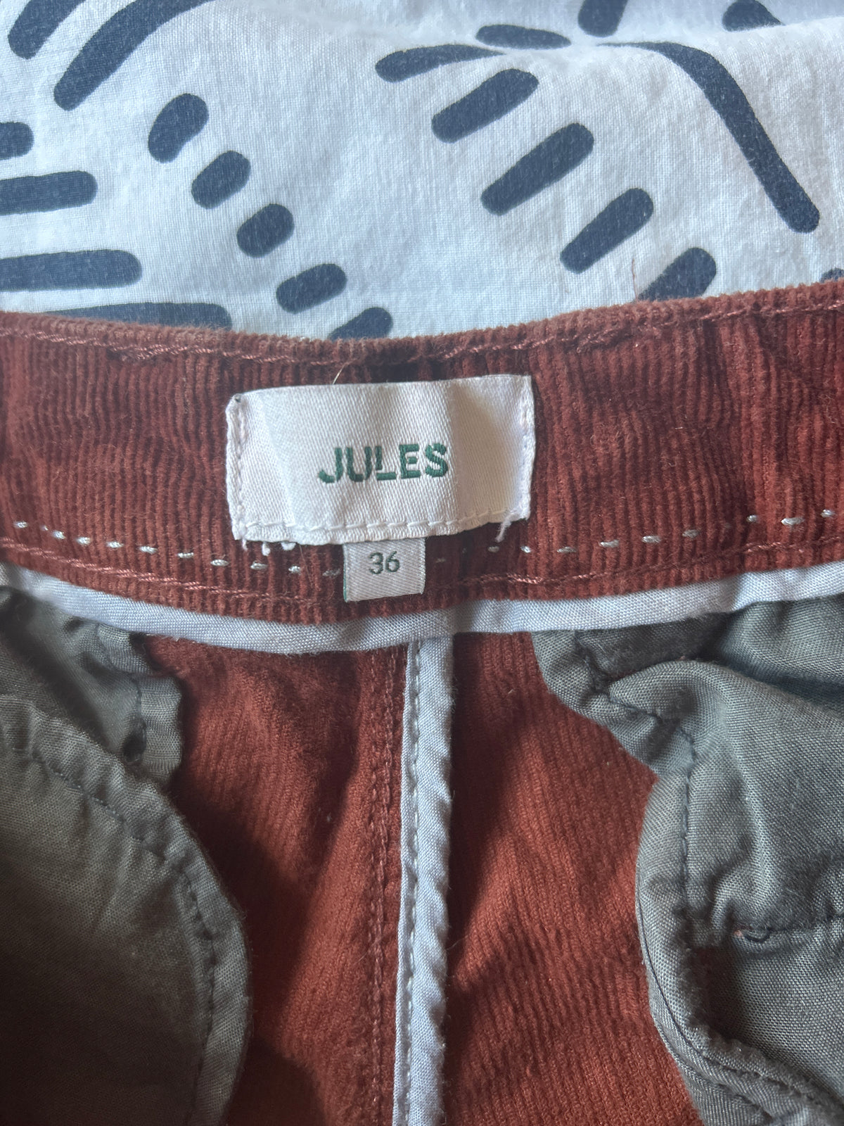 Pantalon cuivre