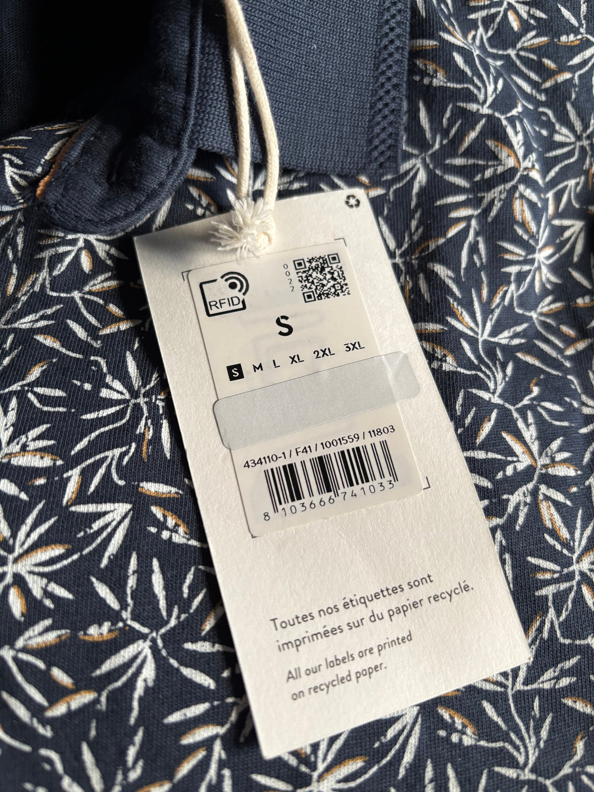 Polo manches courtes imprimé
