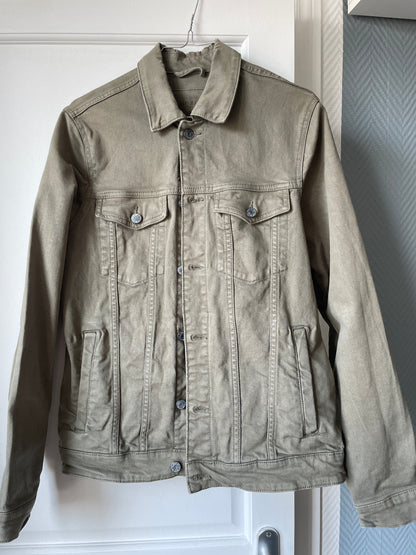 Blouson coton esprit denim