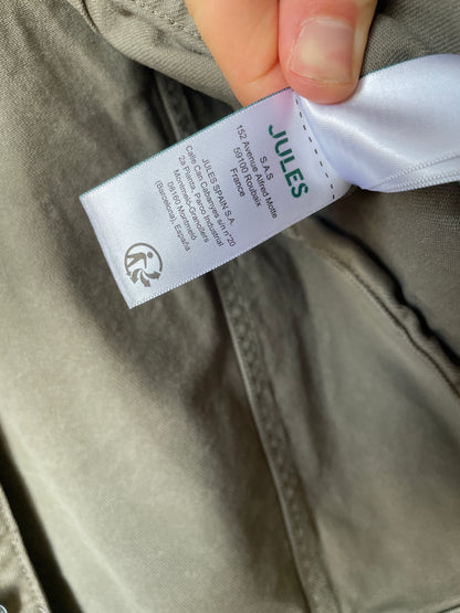 Blouson coton esprit denim