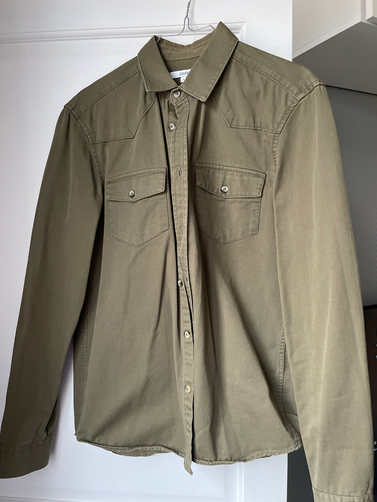 Chemise regular twill coton biologique