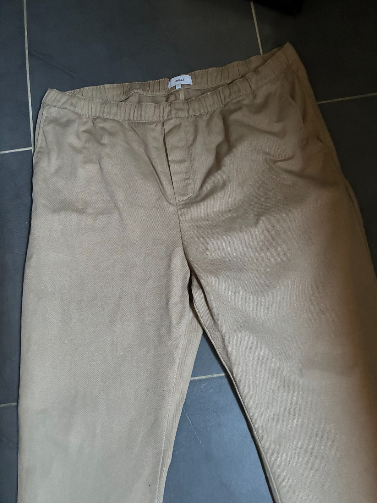 Pantalon jogger contenant du lin