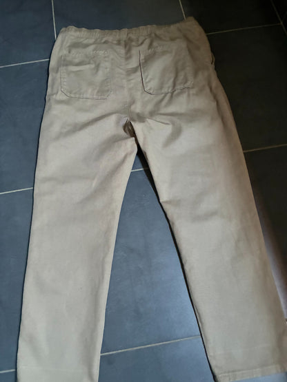Pantalon jogger contenant du lin