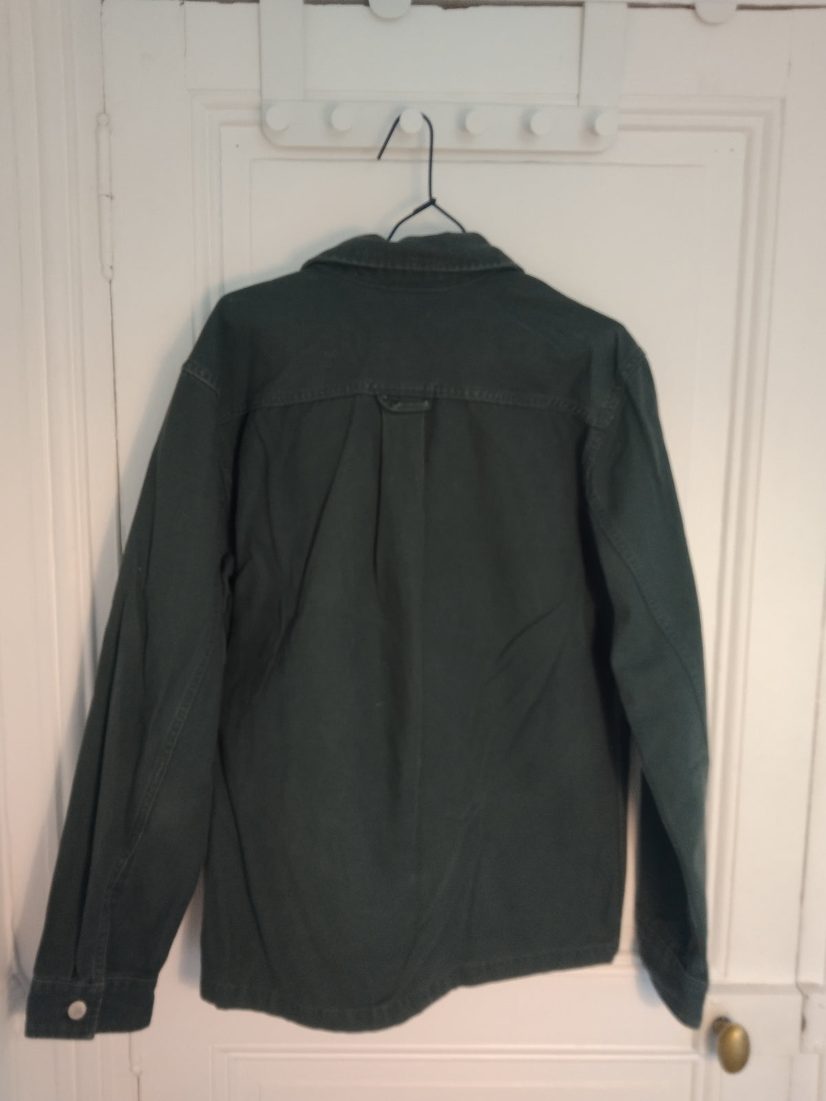 Surchemise unie effet workwear coton