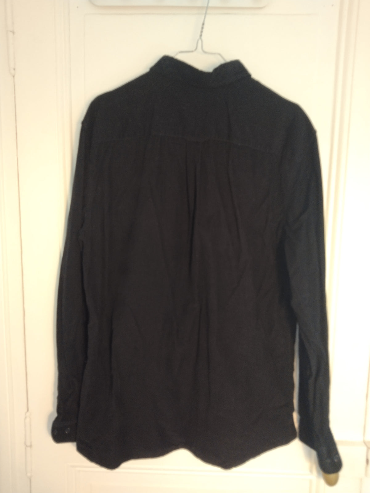 Chemise velours noir - Taille L