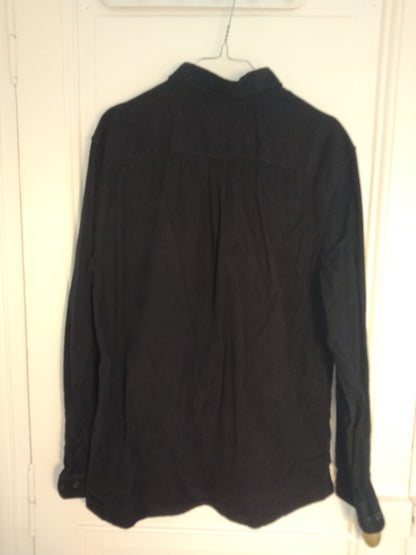 Chemise velours noir - Taille L