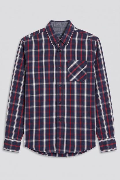 Chemise à carreaux