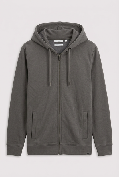 Sweat à capuche zippé