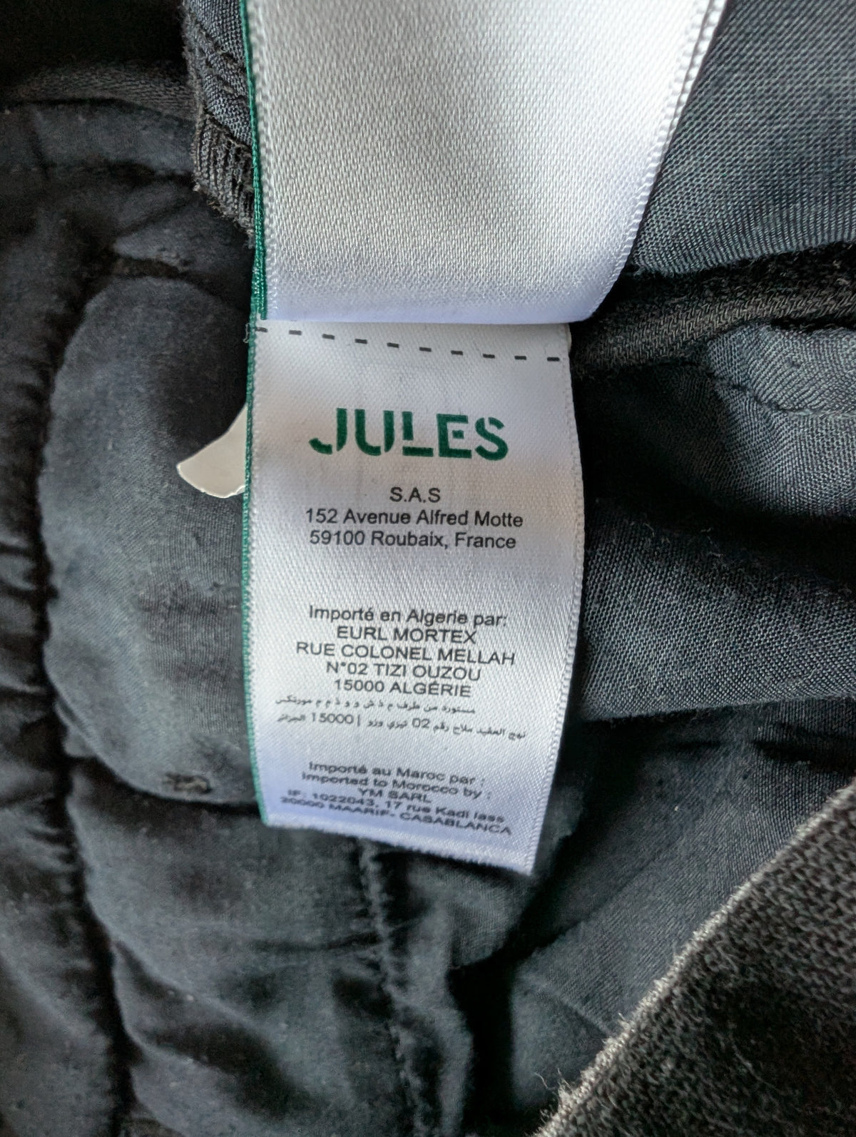Pantalon chino slim urbain 'le parfait by JULES'