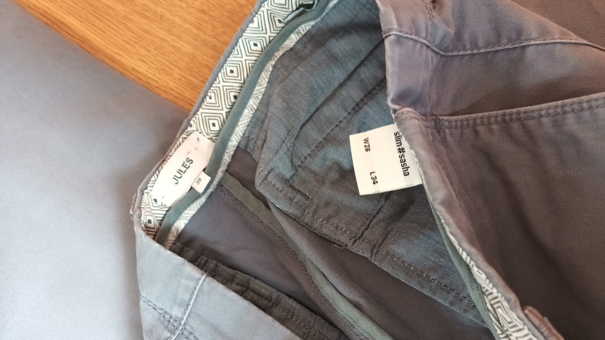 Pantalon chino slim #Sasha