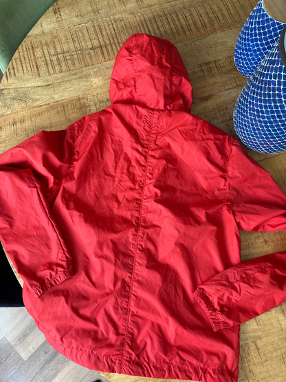 Blouson nylon capuche