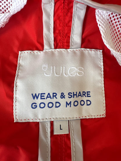 Blouson nylon capuche