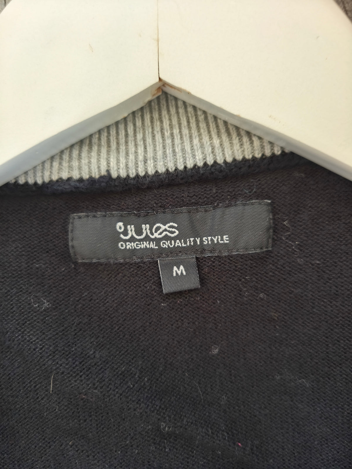 Pull zippé noir