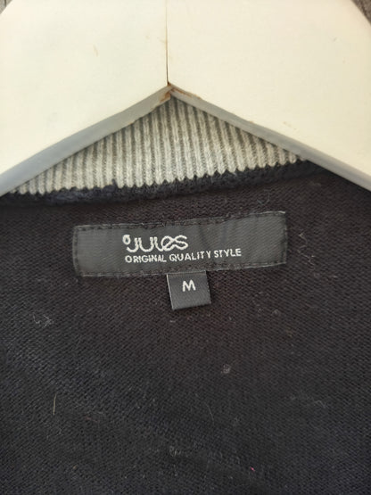 Pull zippé noir