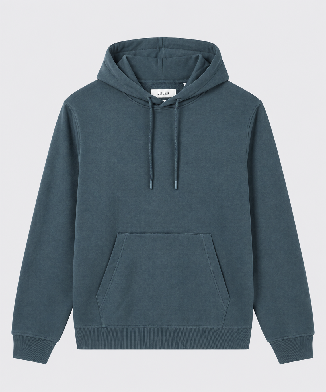 Sweat capuche bleu