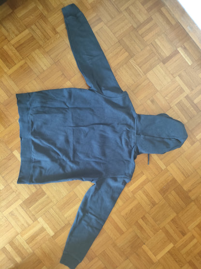 Sweat capuche bleu