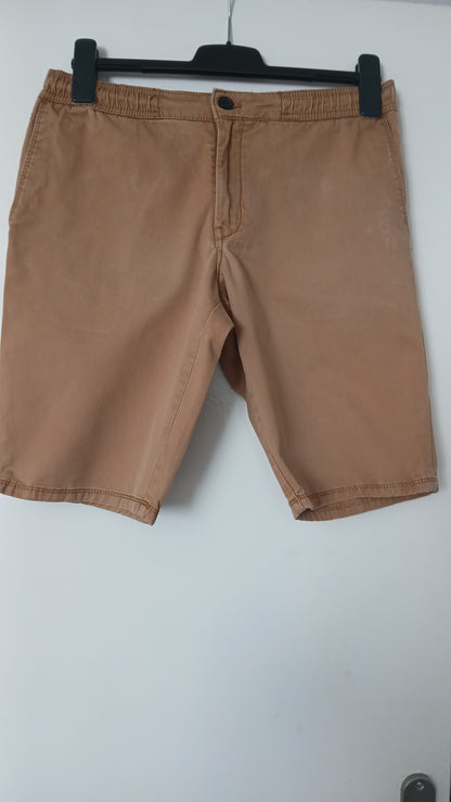 Bermuda chino taille élastiquée