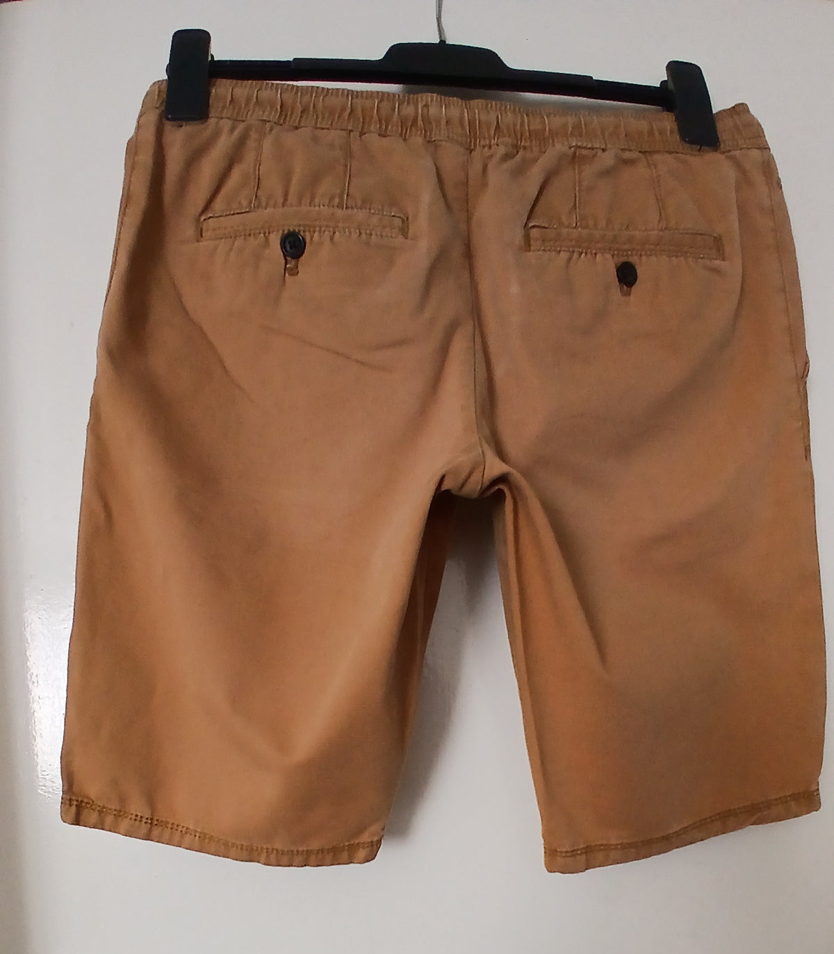 Bermuda chino taille élastiquée