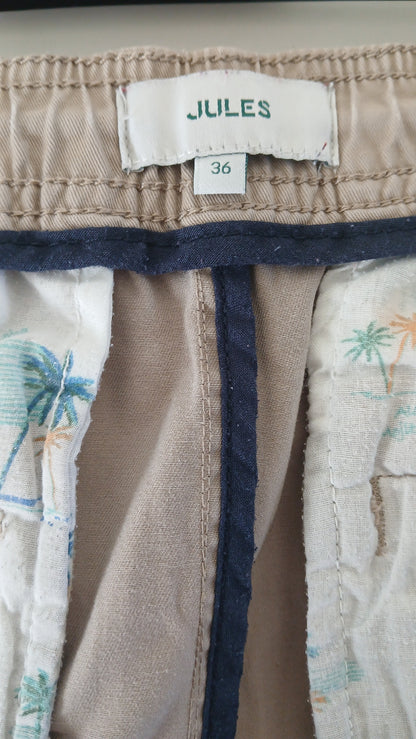 Bermuda chino taille élastiquée
