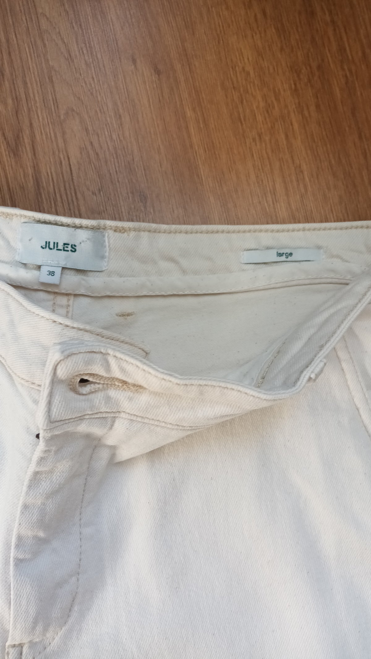 Pantalon taille 38 large