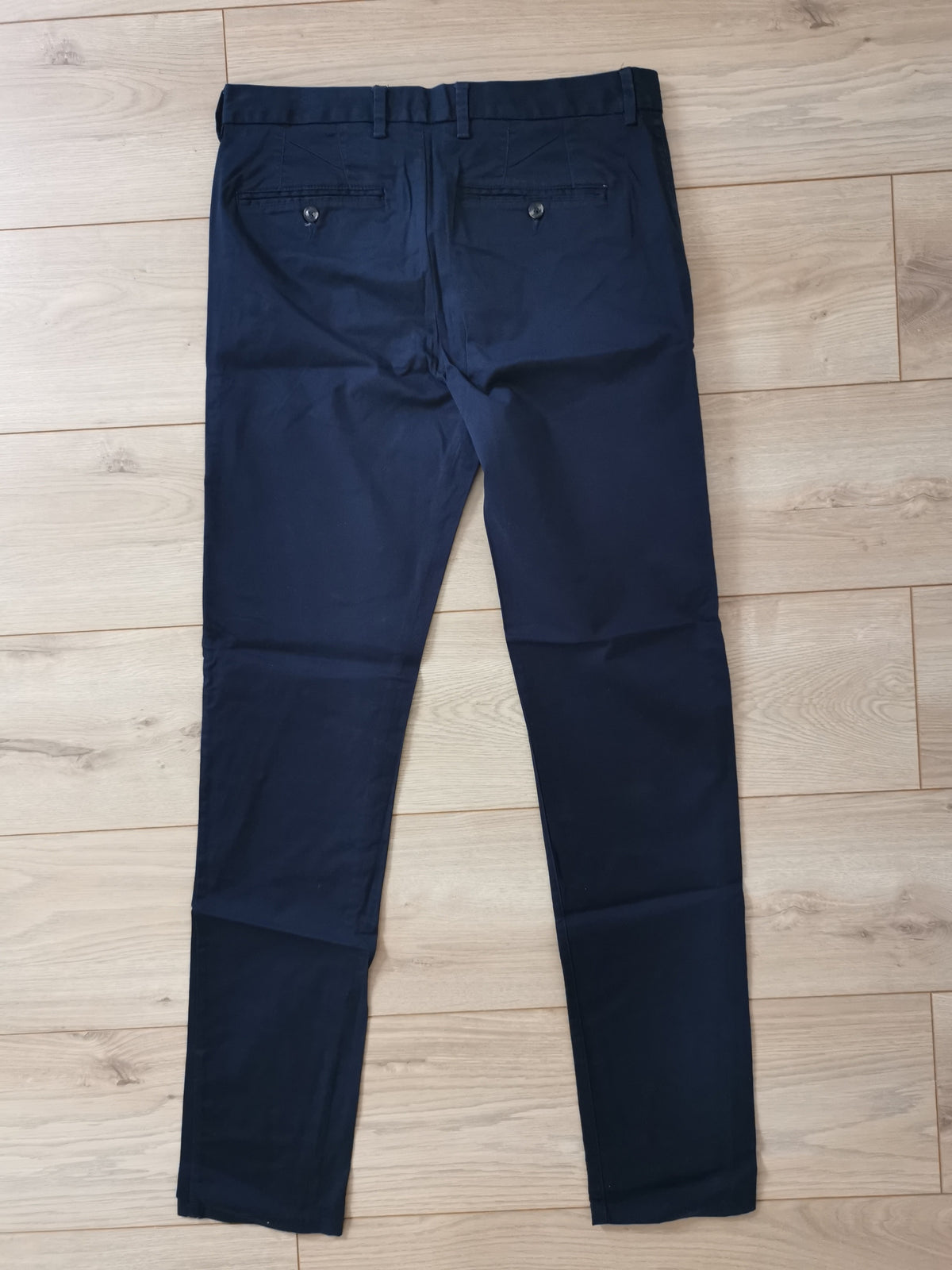 Pantalon chino slim uni