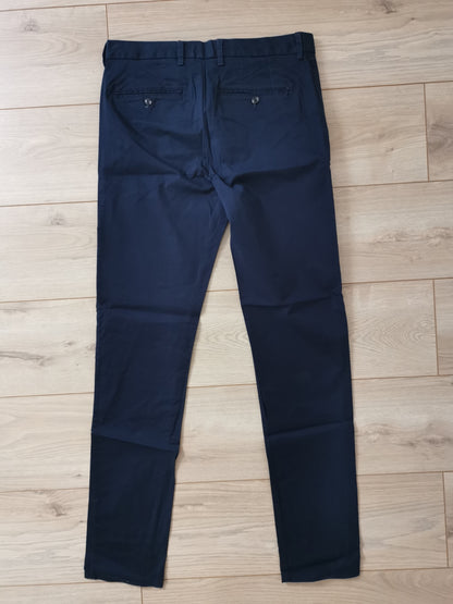 Pantalon chino slim uni