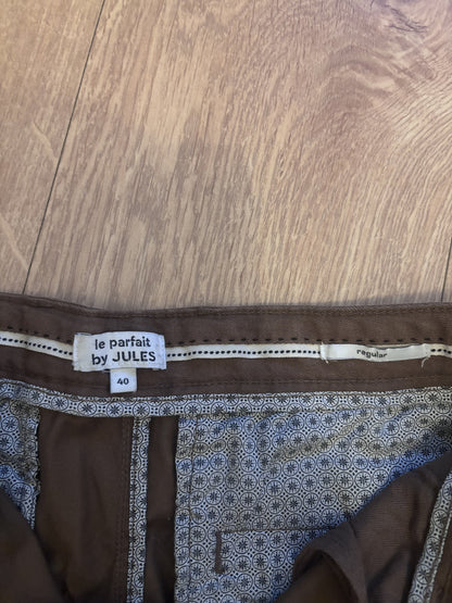 Pantalon Marron Regular Le Parfait by Jules