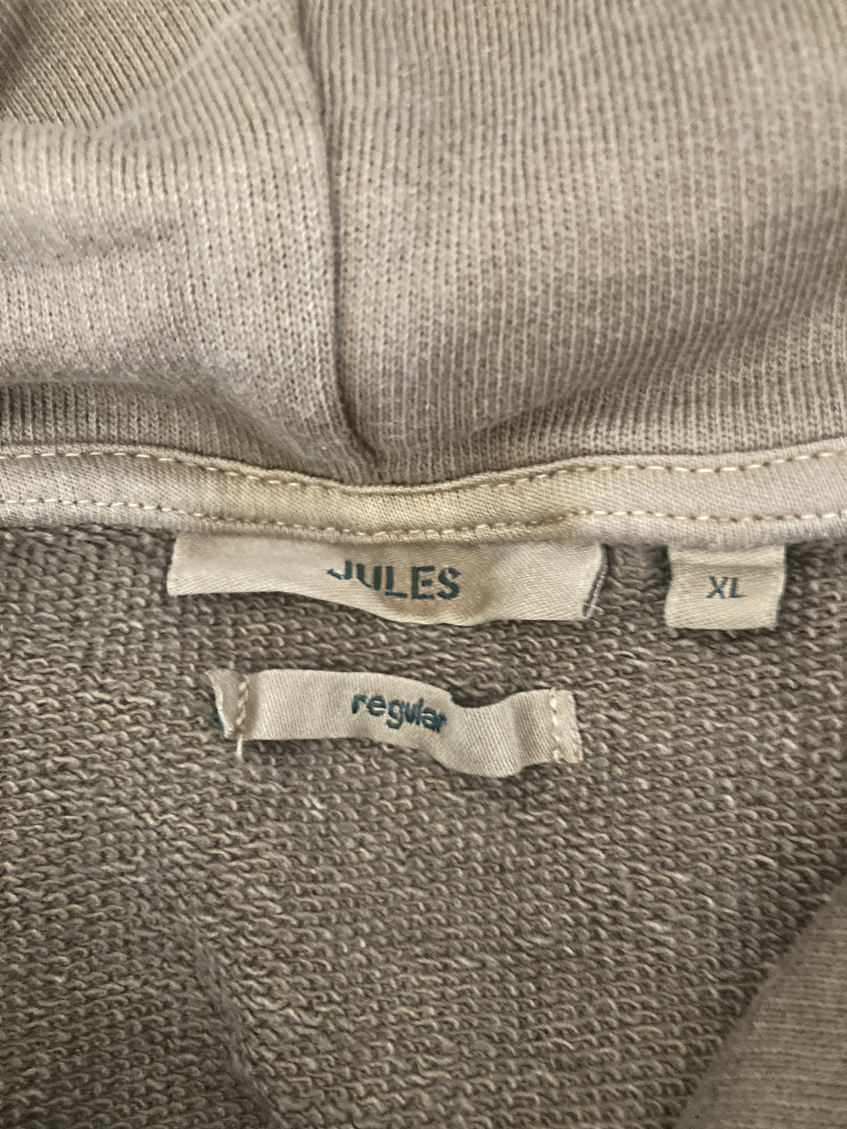 Sweat-shirt à capuche XL marron glacé