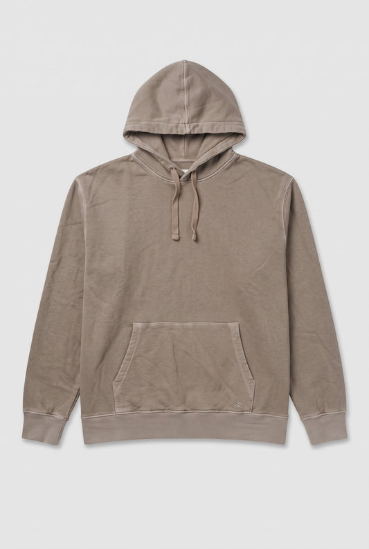 Sweat-shirt à capuche XL marron glacé