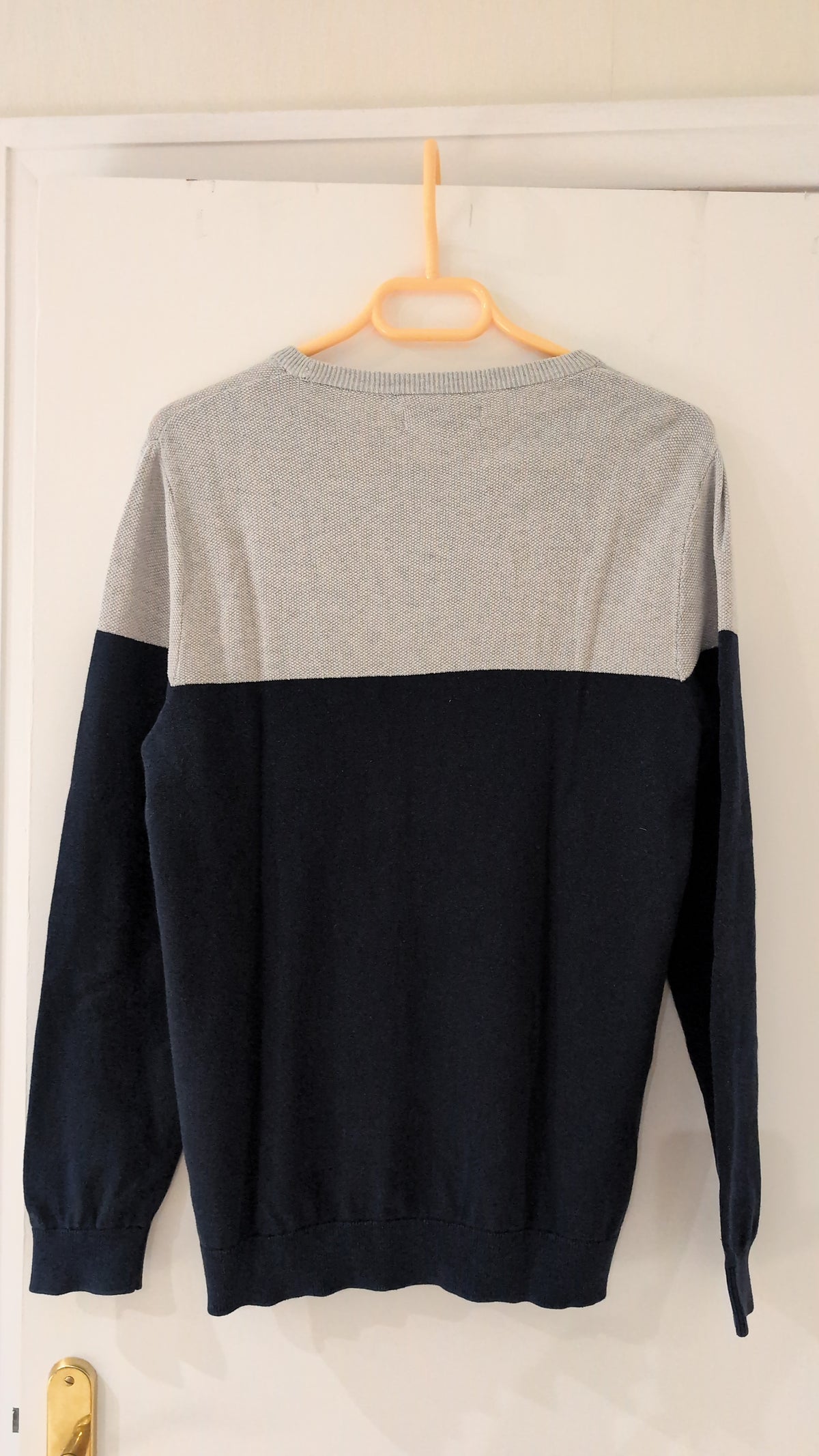 Pull esprit colorblock à poche
