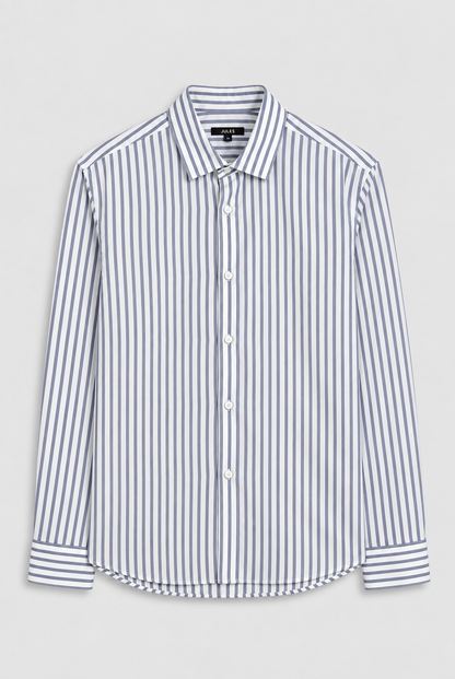 Chemise a rayure blanc bleu