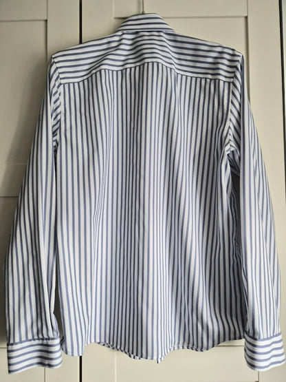 Chemise a rayure blanc bleu