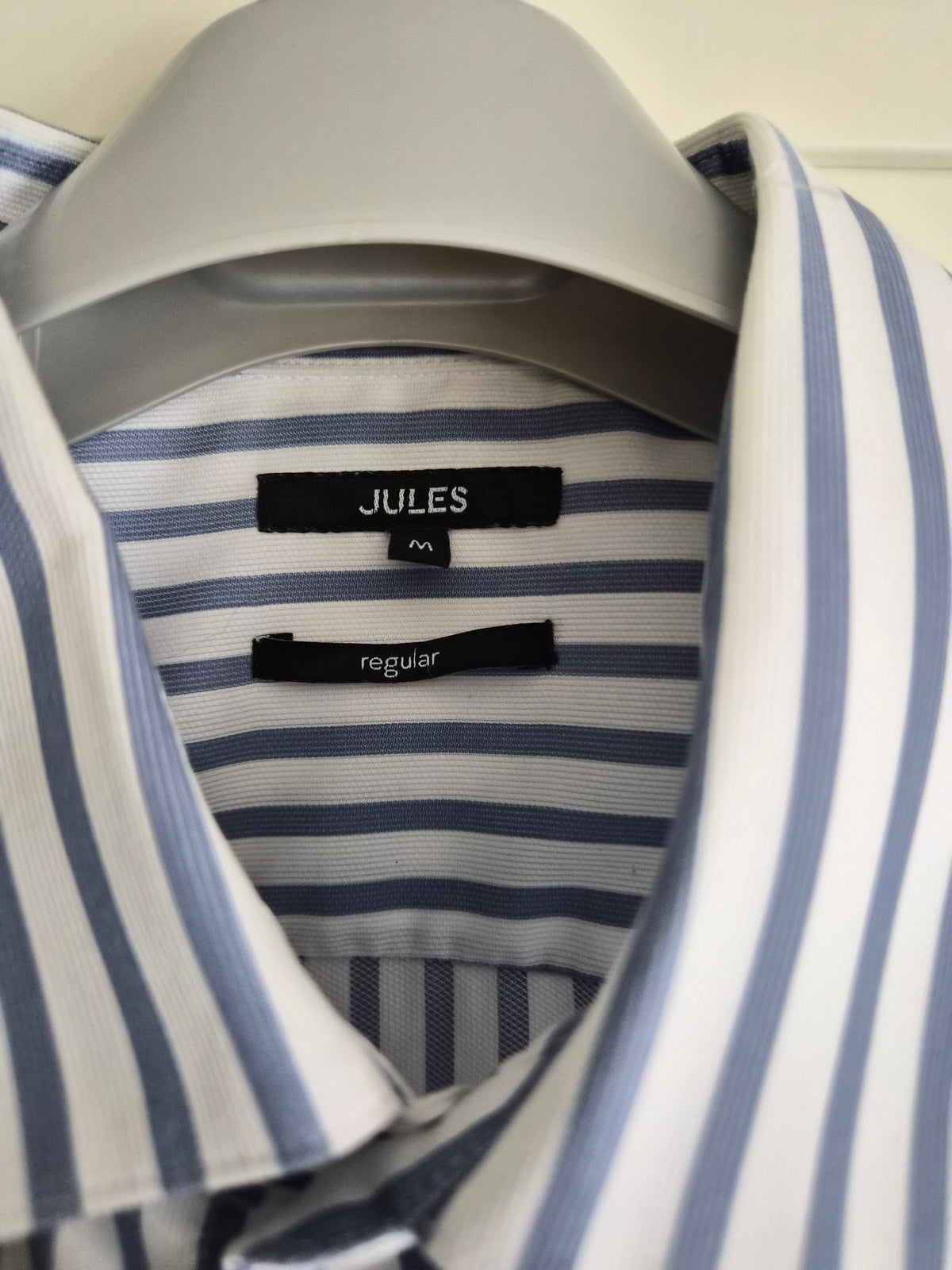 Chemise a rayure blanc bleu