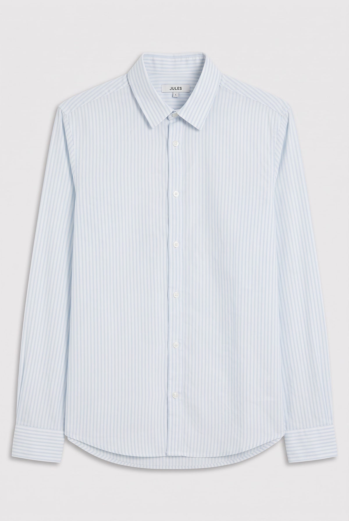 Chemise a rayure verte clair