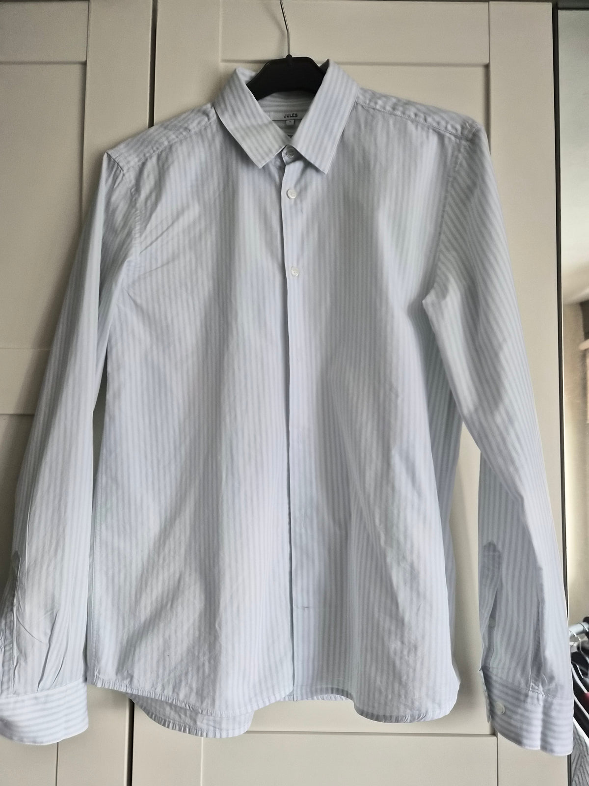 Chemise a rayure verte clair