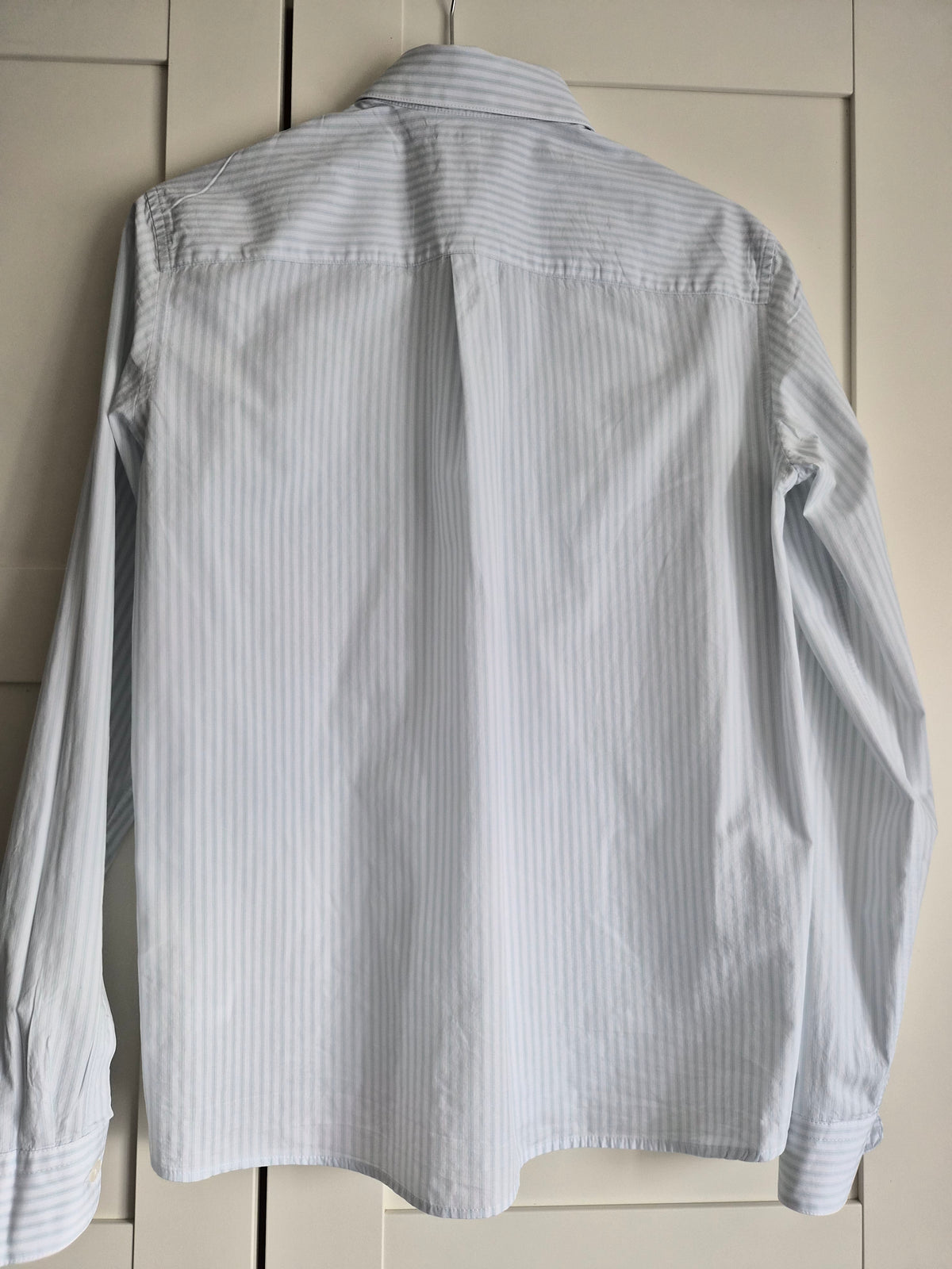 Chemise a rayure verte clair